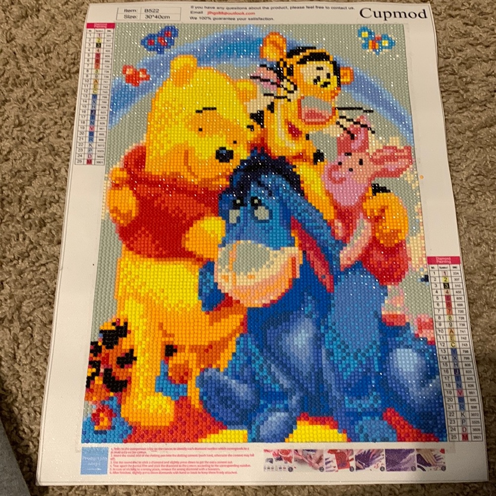 Diamond Art painting w/o frame